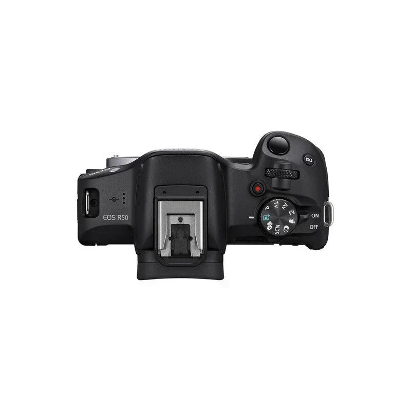 Canon EOS R50 + 18-45 mm 4,5-6,3 IS STM Negro