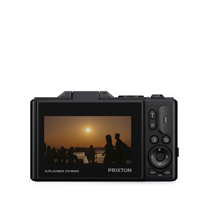 Prixton Xplorer DV900 4K - Pantalla Flip Negro