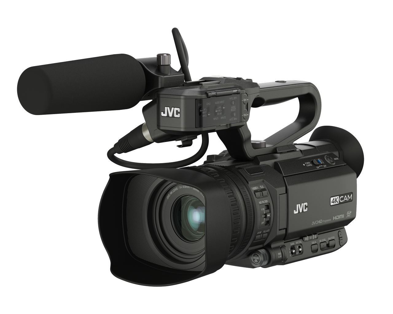 Videocámara JVC GY-HM250E 4K