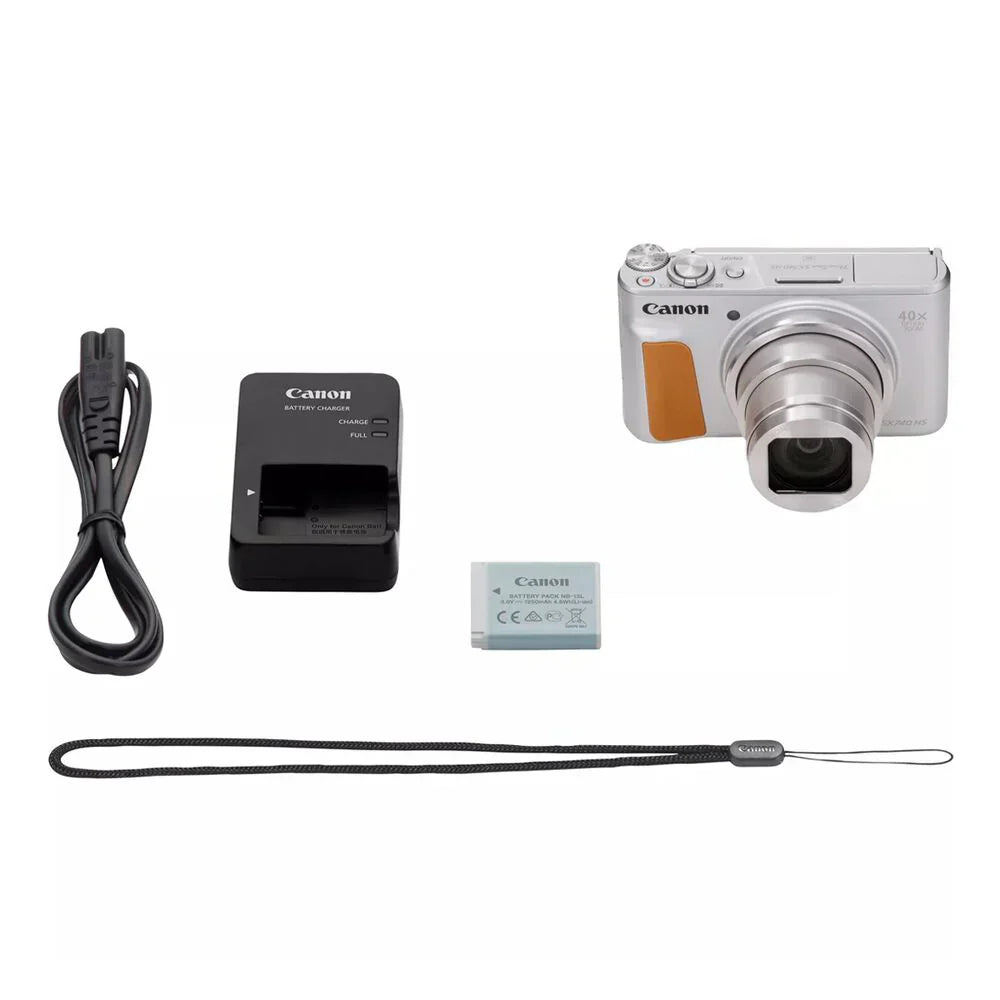 Canon PowerShot SX740 HS Lite Edition plateada